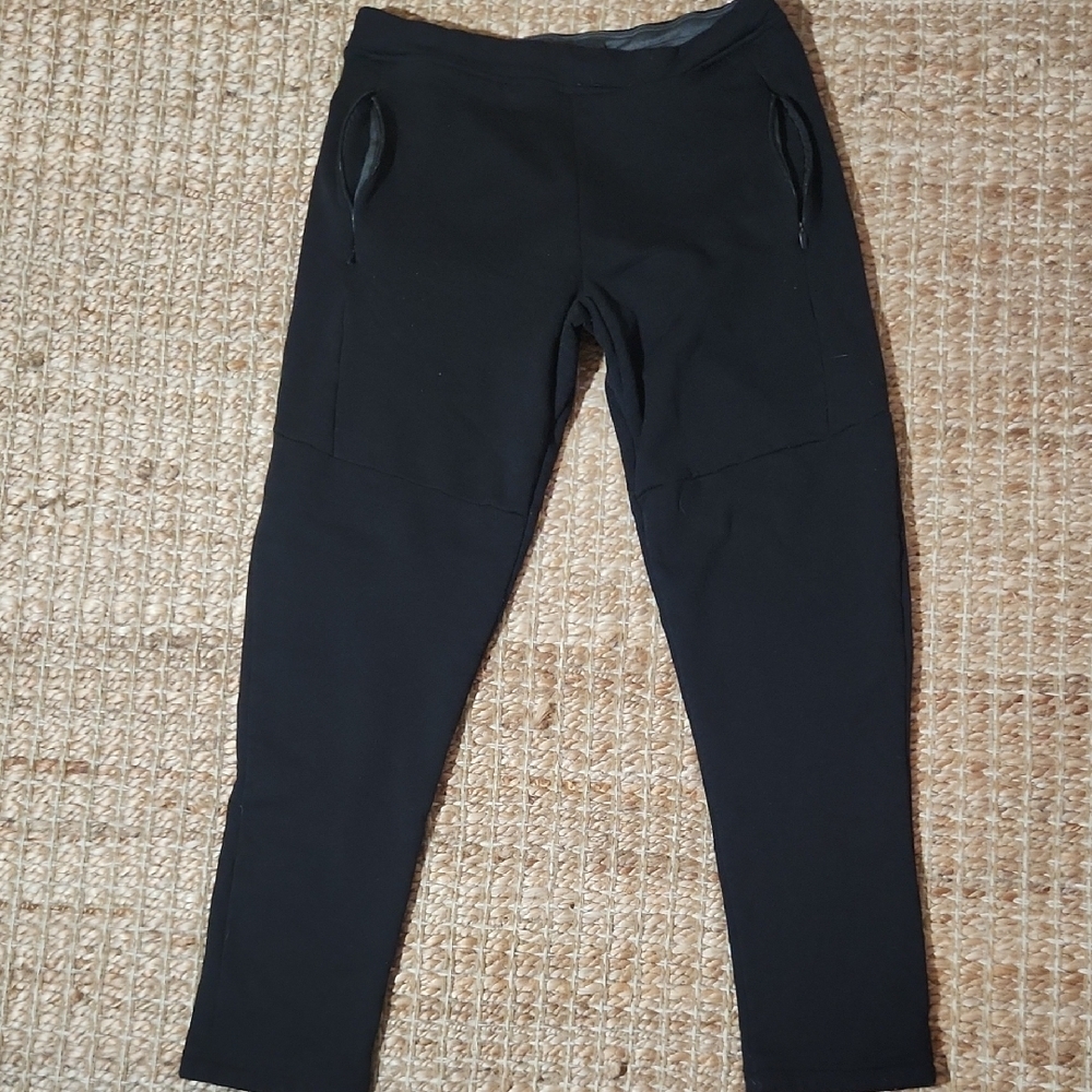 REI Men's Dark Charcoal Medium Warm Comfy Joggers